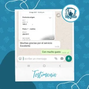 testimonios de lavados